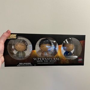 Supernatural 3 Pack Collectable Dorbz Funko Vinyl Figures